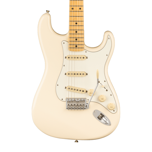 Fender JV Modified '60s Stratocaster®,  Maple Fingerboard, Olympic White Electric Guitars