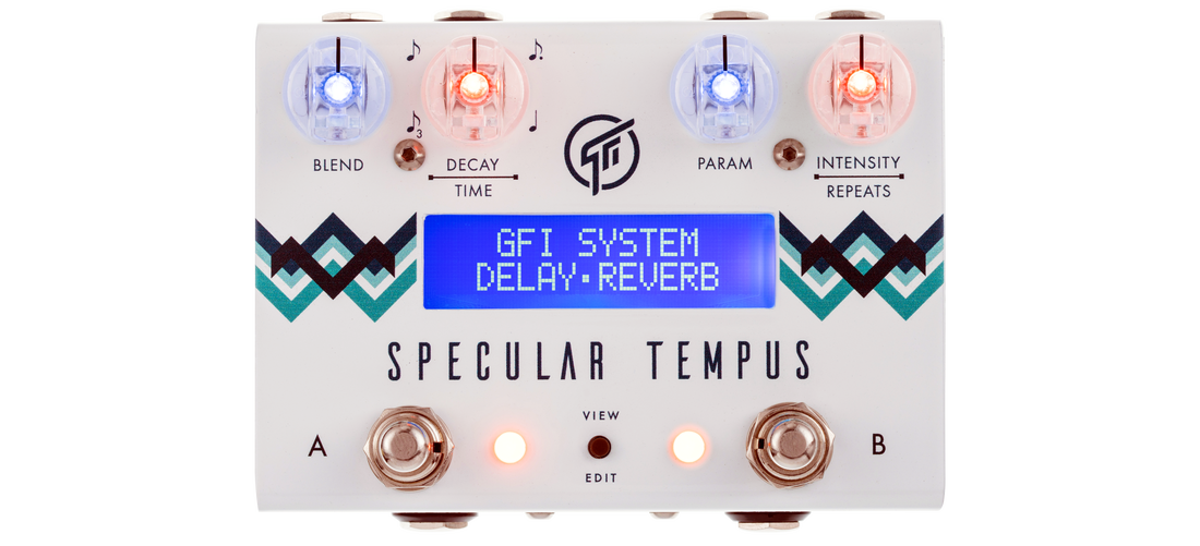 DISC - GFI System Specular Reverb V3 Drive Guitar Effect Pedal