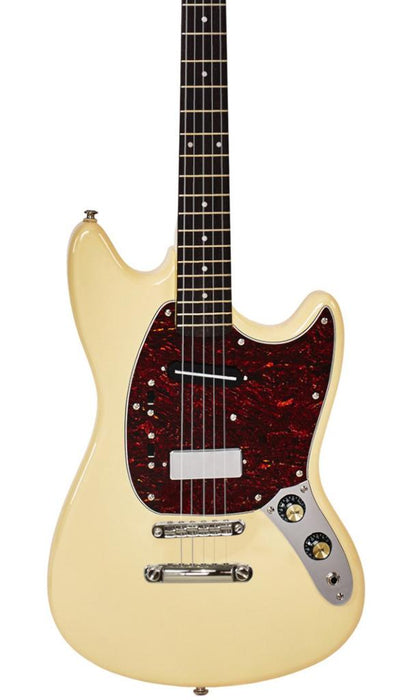 Eastwood Warren Ellis 5 5-string Baritone Tenor Vintage Cream Electric Guitar