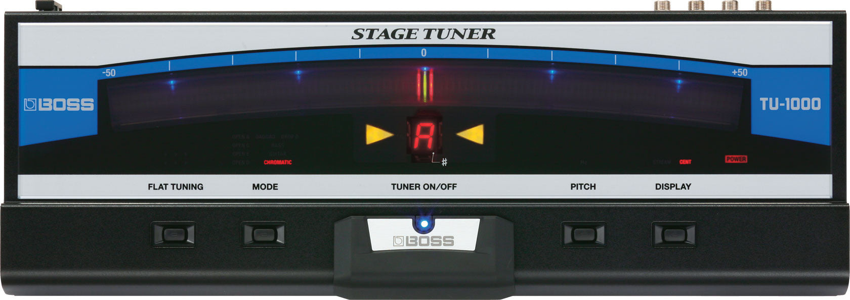 Boss TU-1000 Stage Pedal Tuner Guitar Pedal — Truetone Music