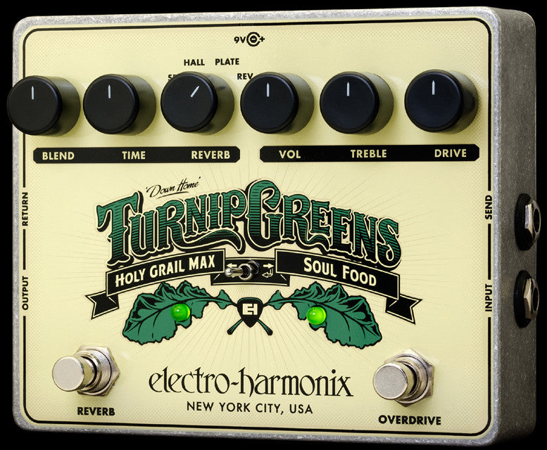 Electro-Harmonix Turnip Greens Multi-Effect Guitar Pedal