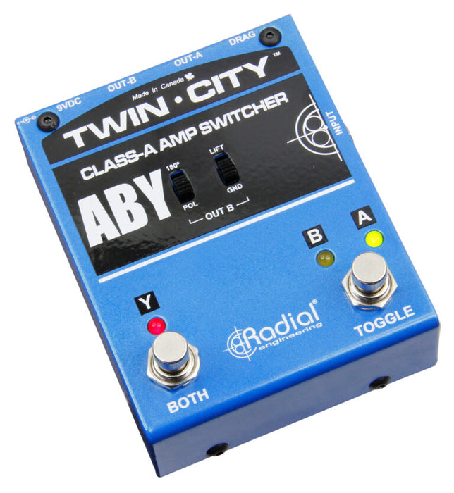 Radial Engineering Twin City ABY Switcher Pedal