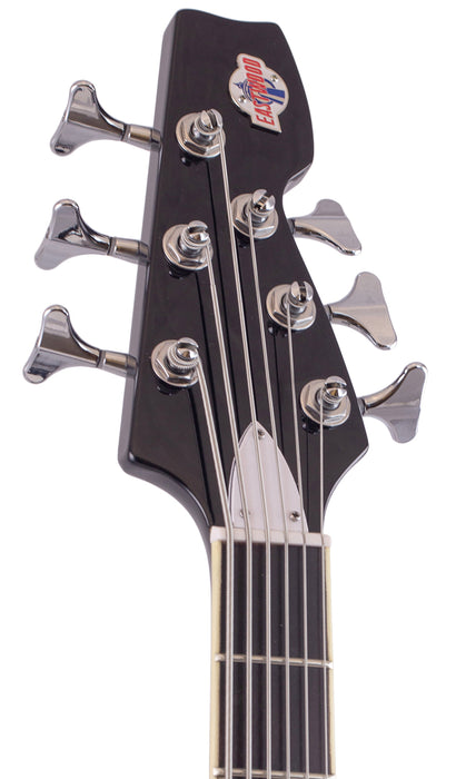 Eastwood Airline TB64 6-String Bass - Sunburst