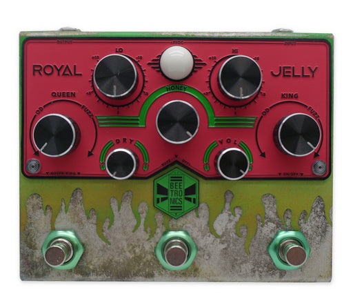 BeetronicsFX Custom Shop "Toxic Avenger" Royal Jelly Overdrive Fuzz Guitar Pedal