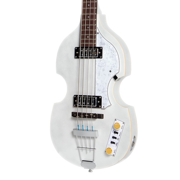 Hofner Ignition Pro Violin Bass HOF-HI-BB-PE-PW Pearl White