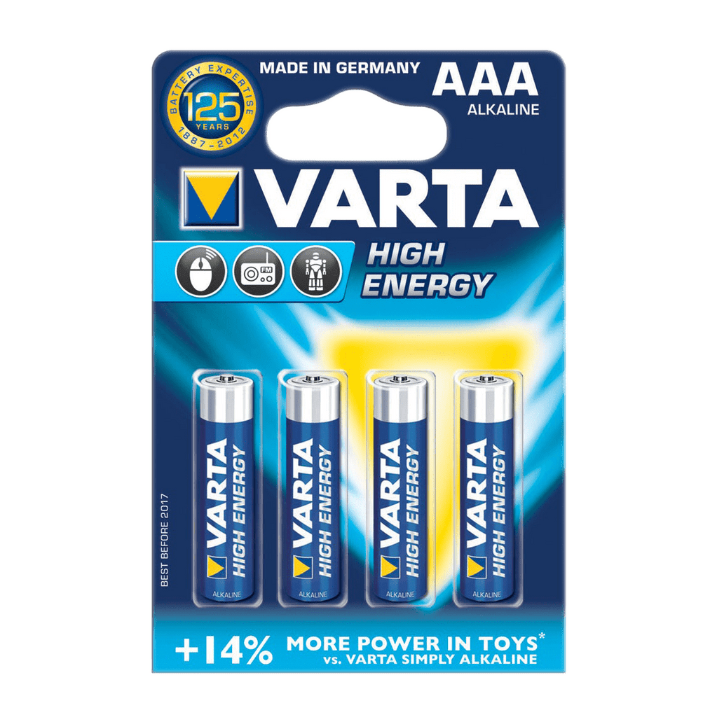 Varta AAA 4-pack Batteries — Truetone Music
