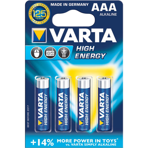 Varta AAA 4-pack Batteries
