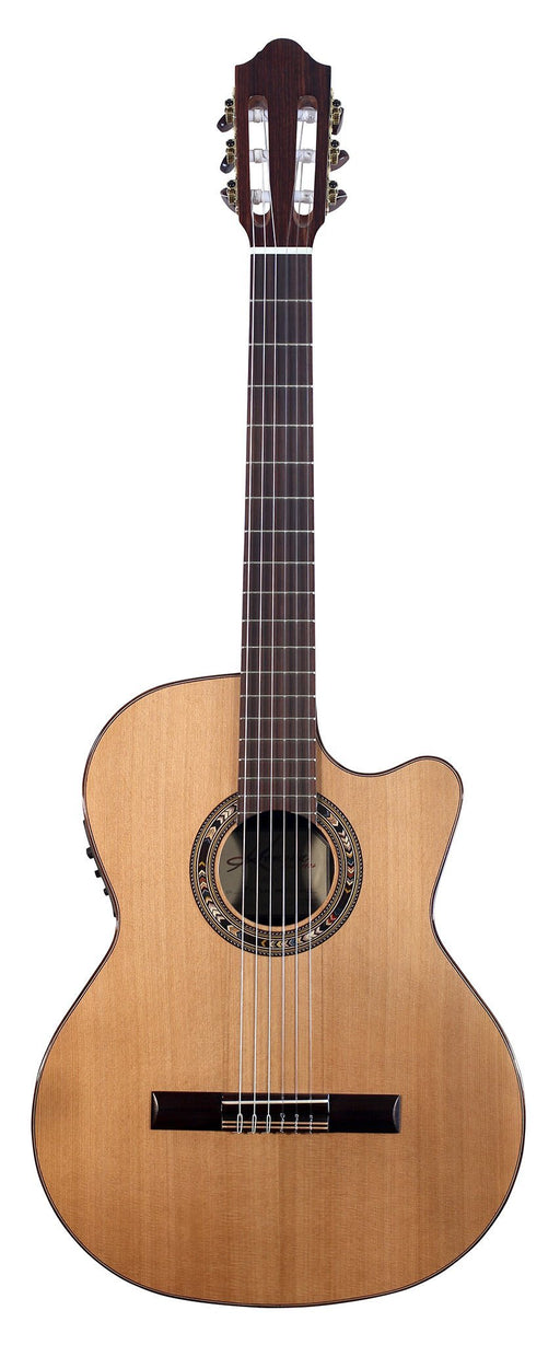 Kremona Performer Series Verea Solid Cedar Top Nylon String Classical Acoustic Electric Guitar With Bag