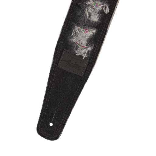 Fender x Wrangler Ripped Denim Strap Black