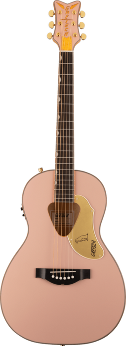 Gretsch G5021E Rancher™ Penguin™ Parlor Acoustic/Electric, Shell Pink Acoustic Guitars