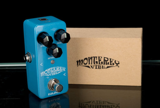 nux vibe pedal Used NUX Monterey Vibe With Box — Truetone Music