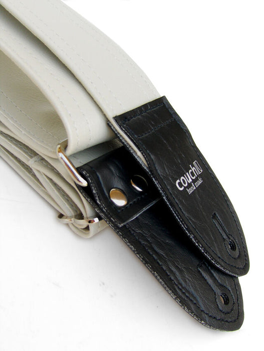 Couch The None More White Luggage Guitar Strap - L001