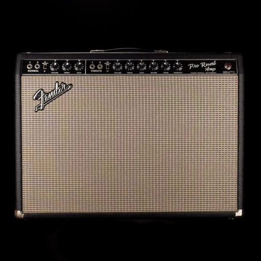 Vintage 1966 Fender Pro Reverb Black Guitar Amp Combo