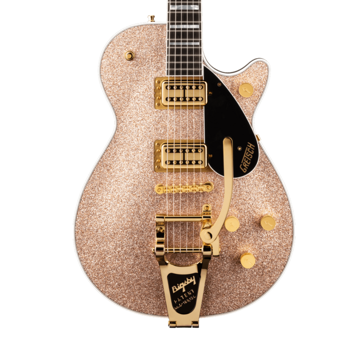 Gretsch G6229TG Limited Edition Players Edition Sparkle Jet™ BT with Bigsby® and Gold Hardware, Ebony Fingerboard, Champagne Sparkle Electric Guitars