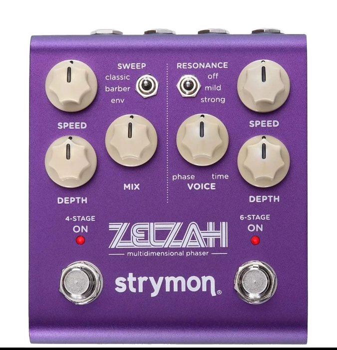 Strymon Zelzah Multidimensional Phaser Guitar Effect Pedal