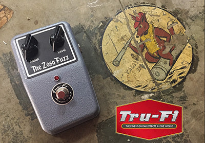 Tru-Fi Zoso Fuzz Guitar Pedal Gray